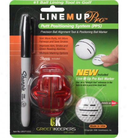 Greenkeeper Line M Up Pro Putt Positioning System