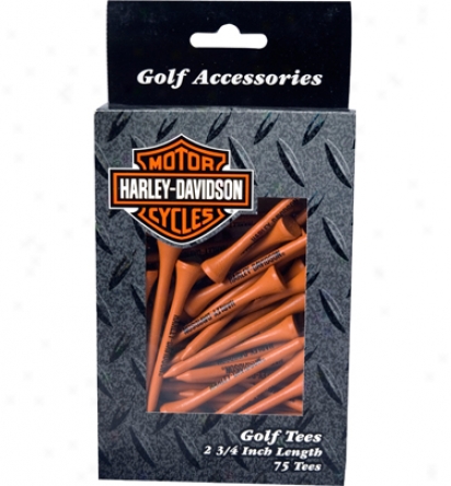 Harley Davidson 2 3/4 In. Tees 75 Count