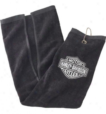 Harley Davidson Tri-f0ld Towel