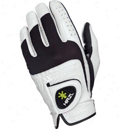 Hirzl Mens Cadet Trust Control Textured Palm Kangaroo Leather Golf Glove