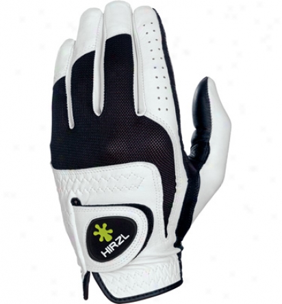 Hirzl Mens Cadet Trust Have the consciousness of being Smooth Palm Kangaroo Leather Golf Glove