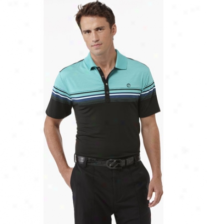 Ijp Mens Bonkers Stripe Polo