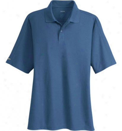 Izod Mens Logo Performance Pique Polo