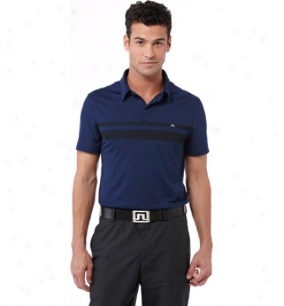 J. Lindeberg Mens Moss Wicking Polo