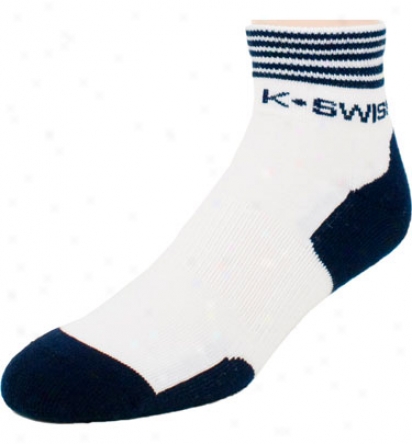 K-swiss Unisex Accomplis Quarter-cut Socks 3-pack