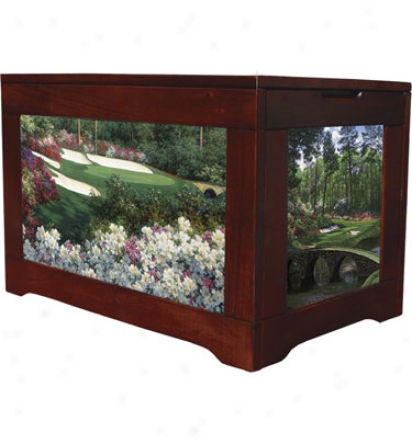 Kelseys Collection Mahogany Golf Box - Augusta