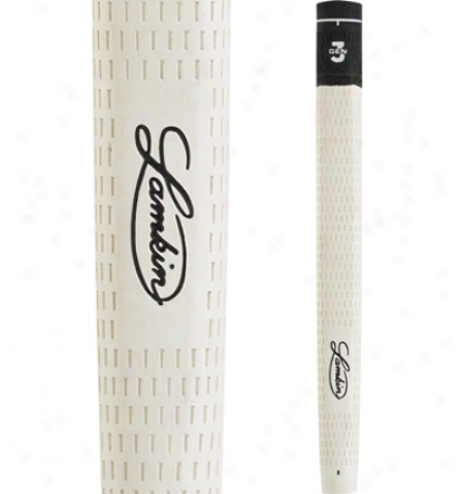 Lamkin Cosmetically Blemished Paddle 3gen White/black Midsize Putter Grip