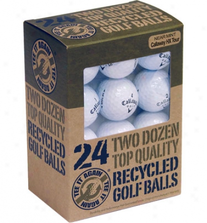 Links Choice Recycled Callaway Hx Tour Golf Balls 24-pack