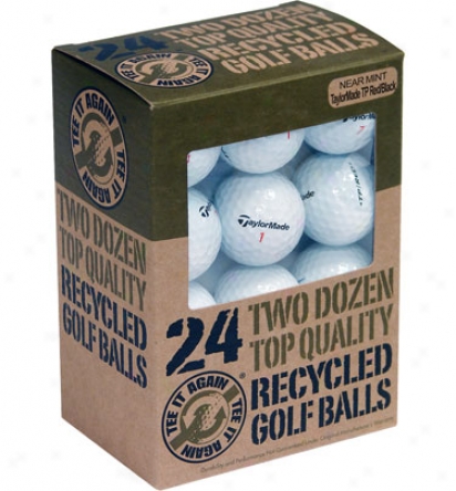 Links Choice Recycled Taylormade Tp Red Or Tp Black Golf Balls