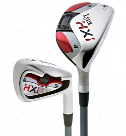 Lynx 2010 Hxi Iron Set With Graphite Shafts