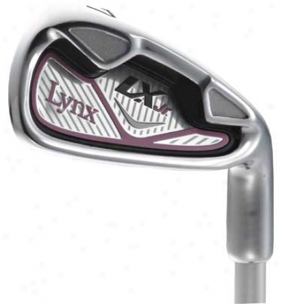 Lynx 2011 Pink Junior Individual Irons Ages 7-9