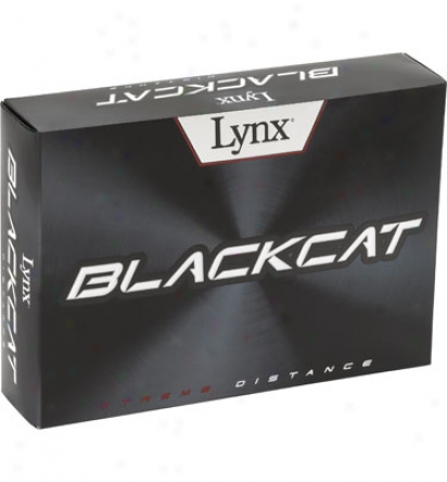 Lynx Black Cat Golf Balls