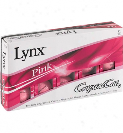 Lynx Crystal Cat Golf Balls