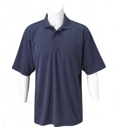 Lynx Mens Short Sleeve Tech Pique Polo