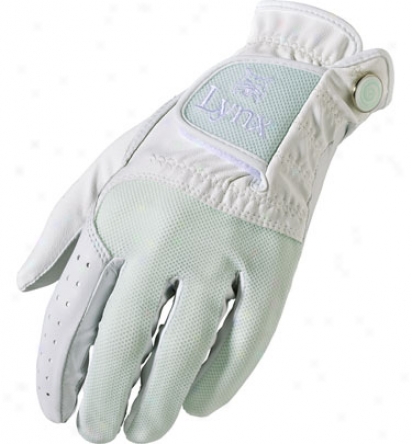 Lynx Womens Crystal Cat Cabretta Combo Glove