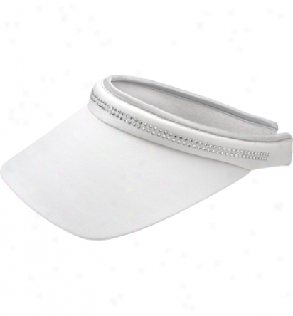 Maggie Lane Womens Bling Clip On Visor