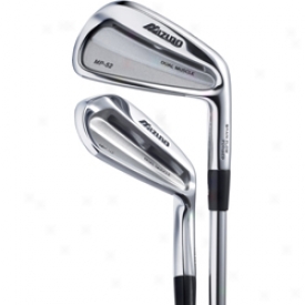 Mizuno Pre-lwned Mizuno Mp 52 Iron Set 3-pw With Steel Shafts