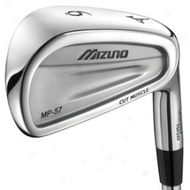 Mizuno Pre-owned Mp-57 Iron Set With Project X 5.5 Shaft