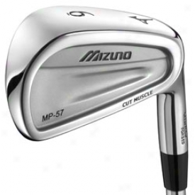 Mizuno Pre-owned Mp-57 Iron Set With Steel Shaft