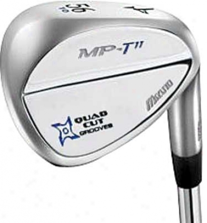 Mizuno Pre-owned Mpt-11 White Satin Cc Wedge