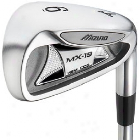 Mizuno Pre-owned Mx-19 Iron Set 4-gw With Steel Shafts