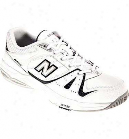 New Balance Mens The 655 Tennis Shoe (white/navy)