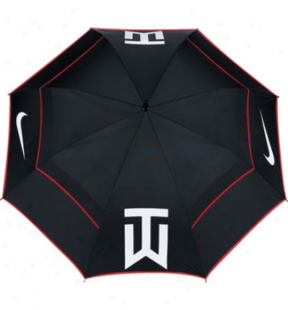 Nike 62 In. Tiger Woods Auto Open Windsheer Umbrella