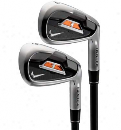 Nike Ignite 3 4-aw Iron Set With Steel Shafts