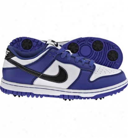 Nike Junior Boy Dunk Ng - White/black/soar Golf Shoes