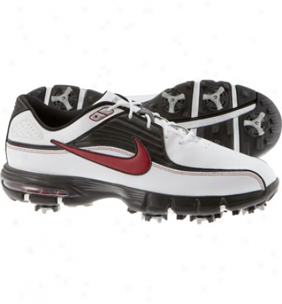 Nike Mens Air Rival Ii - White/erd/black Golf Shoes