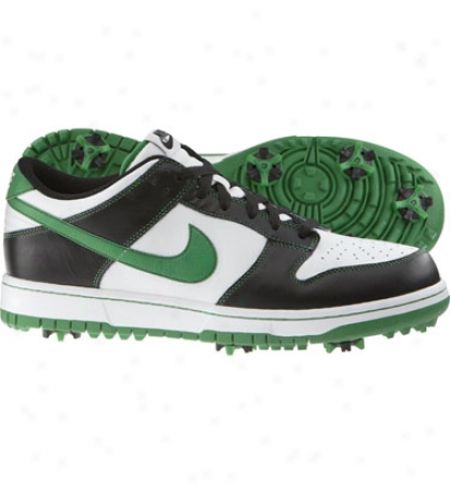 Nike Mens Dunk Ng - White/green/black Golf Shoes