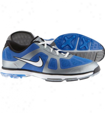 Nike Mens Lunar Ascend - White/cool Grey/black Golf Shoes