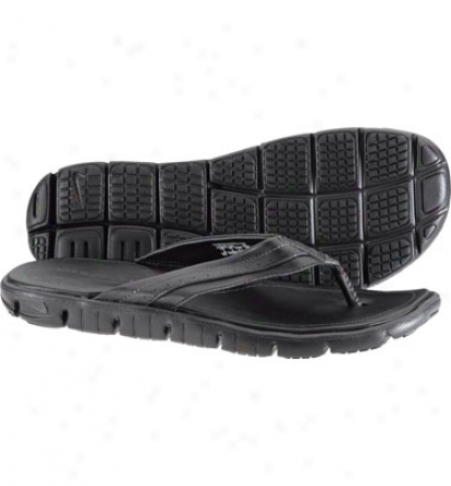 Nike Mens Recovery Sandaps (black/nathracite)