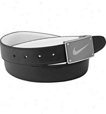 Nike Mens Reversible Plaque Belt