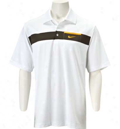 Nike Mens Tour Dri-fitU v Chest Stripe Polo