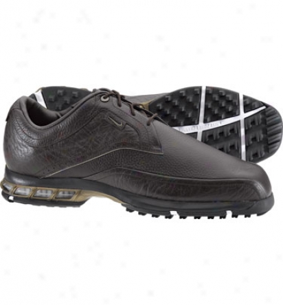 Nike Mens Tour Premium Teaching Golf Shoes (brown/bronze/brown