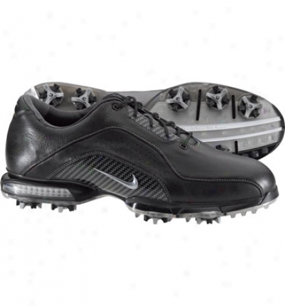 Nike Mens Zoom Advance Golf Shoes (black/metallic Silver/black)