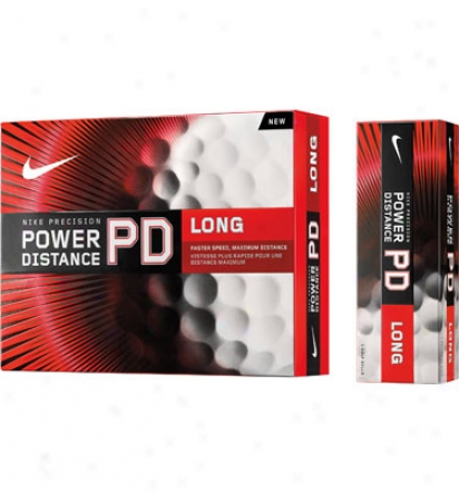 Nike Power Distance Long Personalized Golf Balls