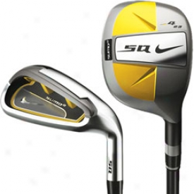 Nike Pre-owned Sasquatch Sumo Squared Hybrid Iron Set 4-7 Hybrid, 8-aw Attending Graphite Shafts