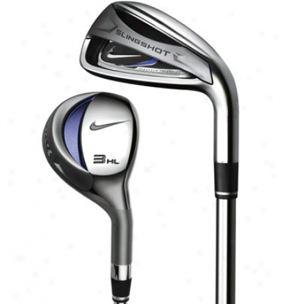 Nike Slingshot Hybrid Iron Set 3h, 4-pw With Case-harden Shafts