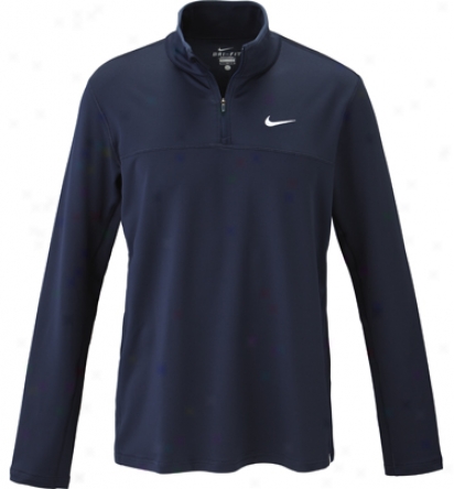 Nike Tennis Mens Challenger Long Sleeve Half-zip