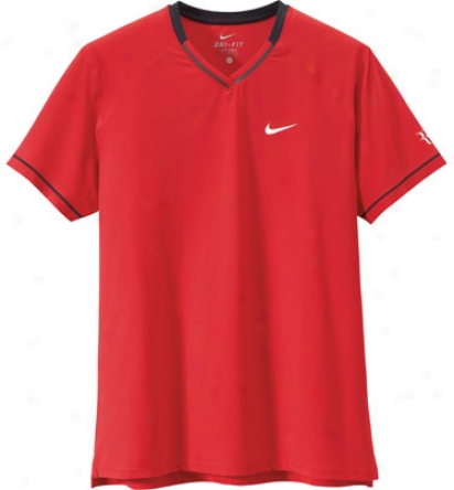 Nike Tennis Mens Rf Trophy Court Top