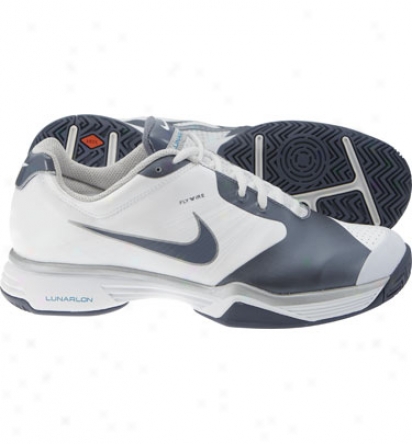 Nike Tennis Womens Lunar Speed 3 - White/grey/dusk Tennis Shoes