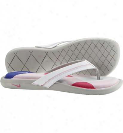 Nike Womens Apres 18 Slide Ii - White/granite/pink