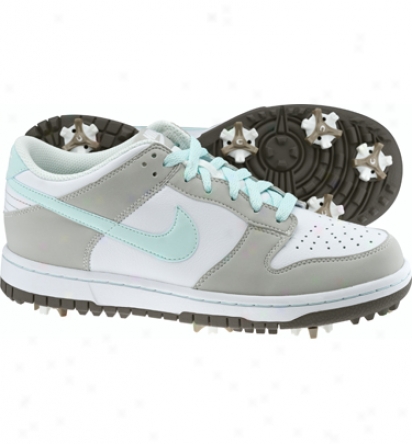 Nike Womens Nike Dunk Ng - White/mint/granite Golf Shoes