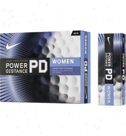 Nike Womens Piwer Distance Golf Balls