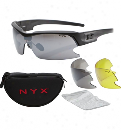 Nyx Golf Traditional Shark Fin Pro Z-17 Sunglasses - 3 Lens Set