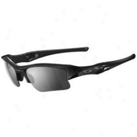 Oakley Flak Jacket Xlj Jet Blk/blk Iridium Polarized