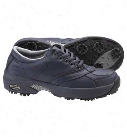 Oregon Mudders Womens Oxford Winter Golf Shoes (navy)