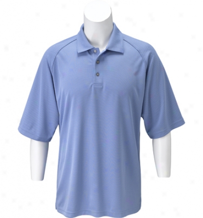 Pebble Beach Mens Performance Jacquard Polo